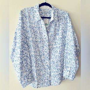 New Tommy Bahama’s linen women shirt size L